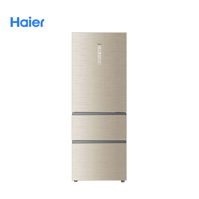 海爾325升三門(mén)大容量冰箱智能變頻風(fēng)冷無(wú)霜BCD-325WDGFU1(標(biāo)配)